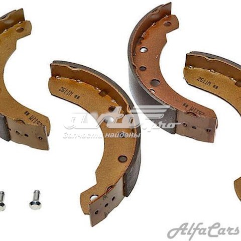 BS1311 DP Group Барабанные тормозные колодки