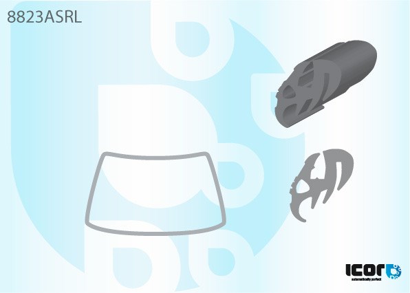 Уплотнитель лобового стекла GS7203P110X Icor