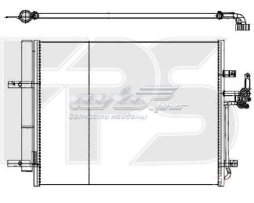 Радиатор кондиционера FDA5428D AVA