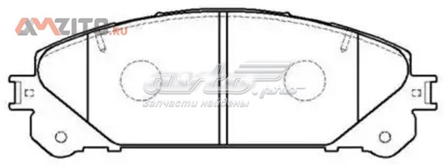 Колодки HSB HP5264 цена, от 25.56 USD