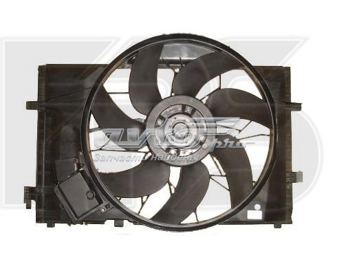 FP46W256 FPS диффузор радиатора охлаждения, в сборе с мотором и крыльчаткой