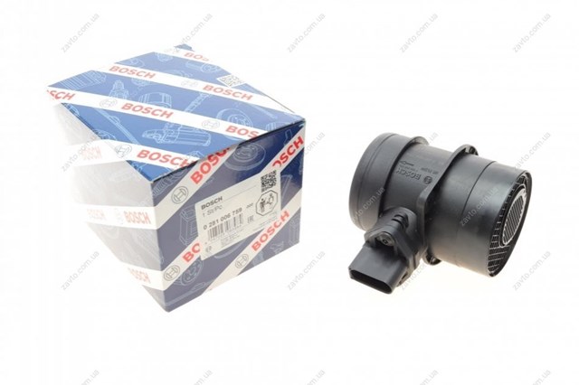 281006759 Bosch sensor de fluxo (consumo de ar, medidor de consumo M.A.F. - (Mass Airflow))