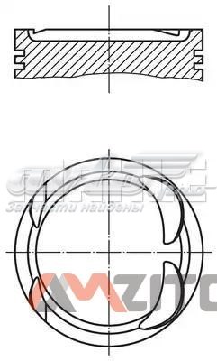 001PI00163000 Mahle Original Поршень в комплекте на 1 цилиндр, STD