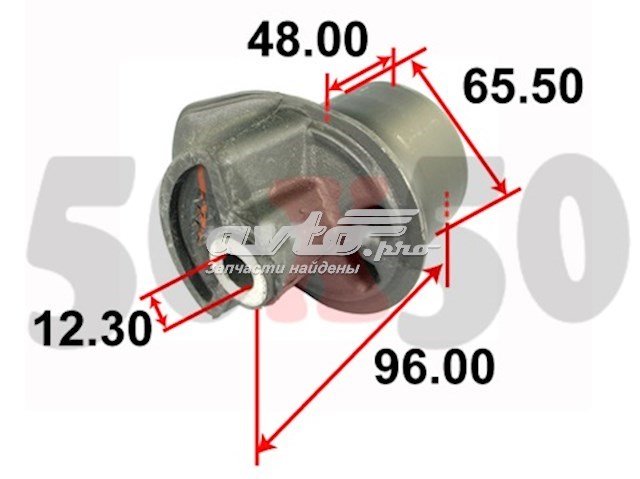 AAMTO1060 Tenacity Сайлентблок балки моста