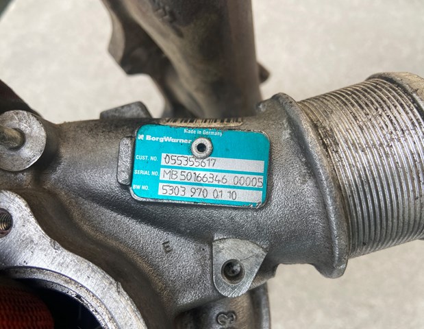 Турбонагнетатель Borg-Warner 53039700110 цена, от 381.16 USD