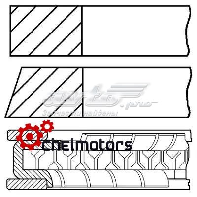 Кільця поршневі на 1 циліндр, STD. 0843940000 GOETZE