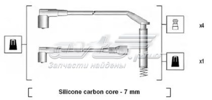 Провода высоковольтные, комплект MAGNETI MARELLI 941125150669