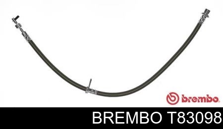 Шланг гальмівний задній, правий T83098 BREMBO
