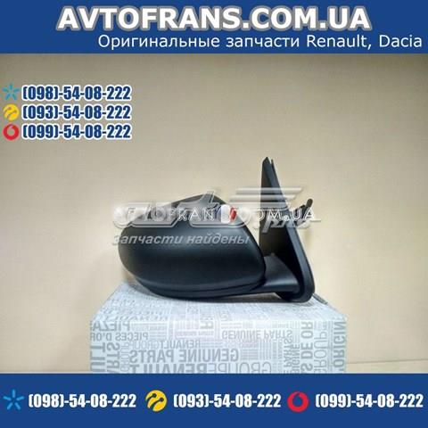 Зеркало заднего вида правое RENAULT 963010215R