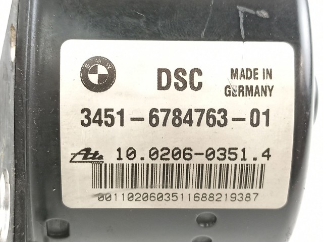 Насос АБС (ABS) главного тормозного цилиндра BMW 6784764