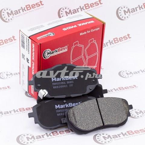 Колодки тормозные передние дисковые MarkBest MRB20001
