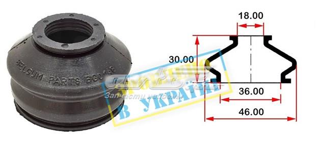 Пильник опори кульової нижній BG0148 BELGUM