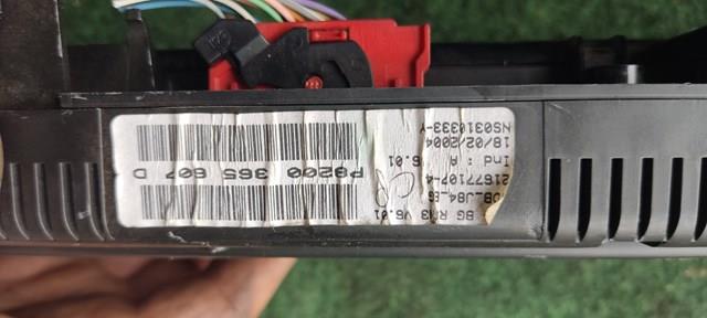 8200365607 RENAULT Tablero De Instrumentos (Panel De Instrumentos) 8200365607 RENAULT