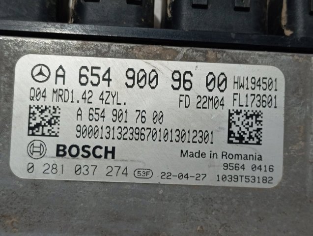  Mercedes A654900960080