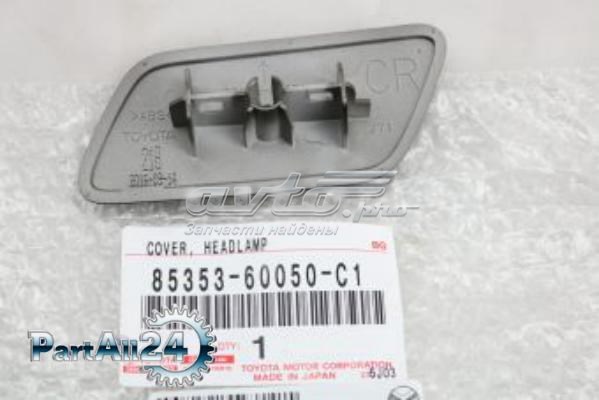 8535360050C1 Toyota placa sobreposta do injetor de fluido para lavador da luz dianteira