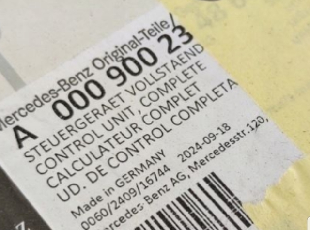 Радарный датчик дистанции A0009002348 Mercedes