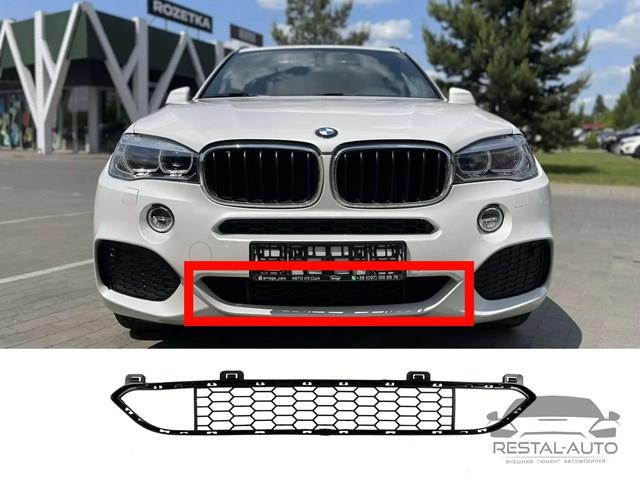 Решітка переднього бампера, нижня 51118054012 BMW