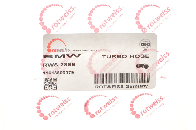 Патрубок интеркулера RWS2896 Rotweiss