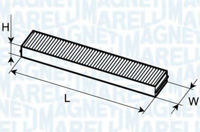 Фильтр салона MAGNETI MARELLI BCF247
