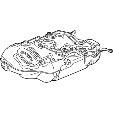 Бензобак Chevrolet Cruze седан (J300) (2009 - 2026) цена, от 59.12 USD