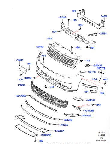 LR150999 Land Rover 