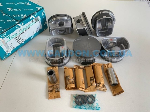 Pistão (kit para um motor), 1ª reparação ( + 0,25) para Mercedes S (W221)