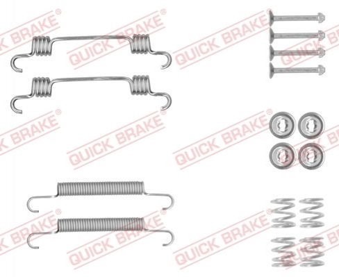 Ремкомплект торм. колодок 1050887 QUICK BRAKE