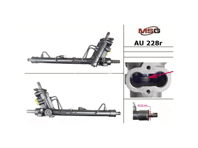 Купить AU227R MSG Rebuilding Рулевая рейка