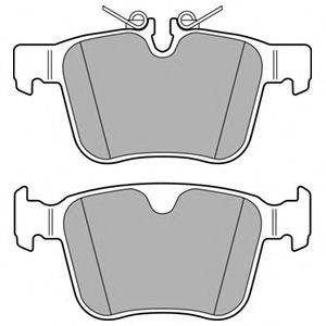 Задні гальмівні колодки LP3167 DELPHI