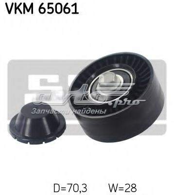 Polea guía correa poli V VKM65061 SKF