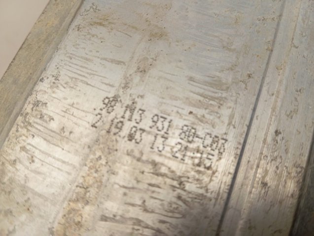 9811393180 Peugeot/Citroen Швеллер заднего бампера