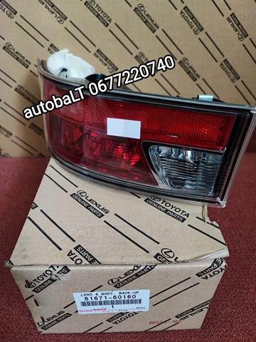 Piloto parachoques trasero derecho 8167160160 TOYOTA