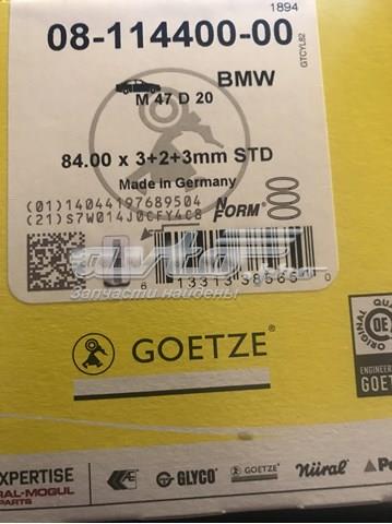 Комплект поршневих кілець на 1 циліндр, STD. 811440000 GOETZE