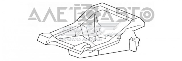 Soporte De Parrilla Del Radiador 71150T7JH00 HONDA