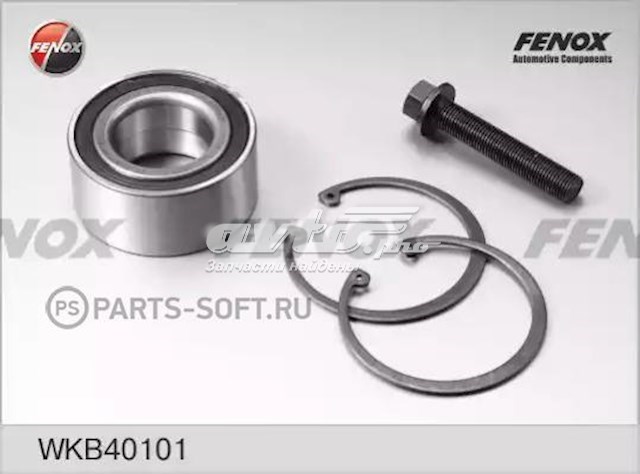 подшипник ступицы передней/задней WKB40101 Подшипник ступицы пер/зад FENOX WKB40101