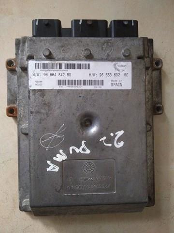 9666360280 Fiat/Alfa/Lancia módulo de direção (centralina eletrônica de motor)