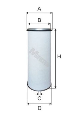 Фільтр повітряний насосу подачі вторинного повітря A5671 MFILTER