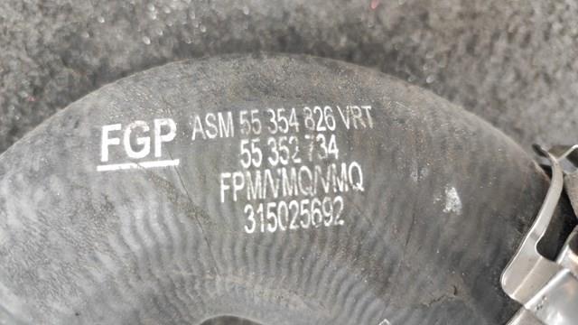 Купить 55352734 Opel Патрубок воздушный, выход из турбины/компрессора (наддув)