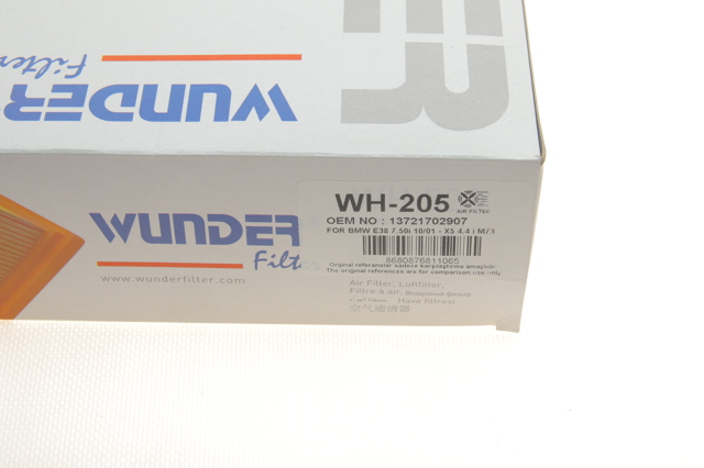 WH205 Wunder Воздушный фильтр двигателя