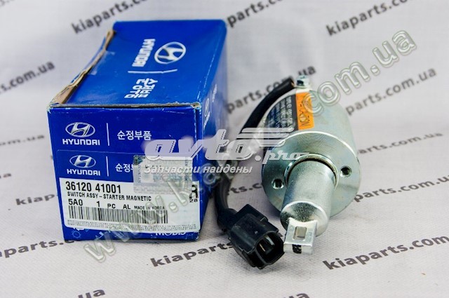 Втягивающее реле стартера 3612041001 Hyundai/Kia