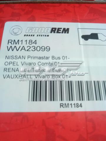 Передние тормозные колодки RM1184 Goodrem