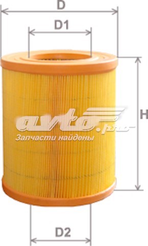 Купить AF0136 Alpha Filter Автомобильный фильтр воздуха
