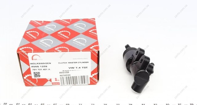 Цилиндр главный тормоза (гидротормозов) Rotweiss RWS1259 цена, от 46.45 USD
