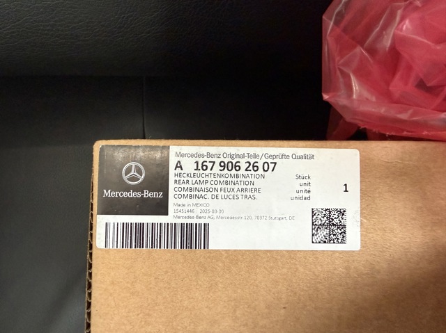  Mercedes A1679062607