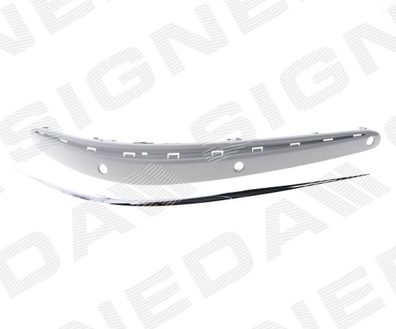 Moldura de parachoques delantero derecho PBZ04030MBR SIGNEDA