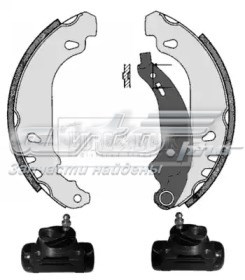 BBS1062K Borg&beck sapatas do freio traseiras de tambor