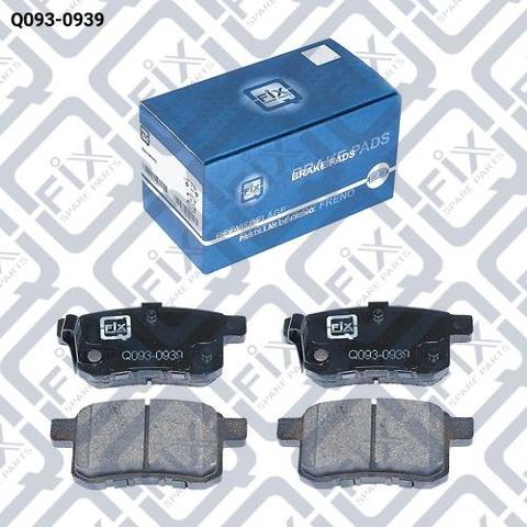 Колодки дисковые  Q-fix Q0930939 цена, от 16.24 USD