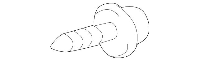 Perno de protección del motor 9015960525 TOYOTA