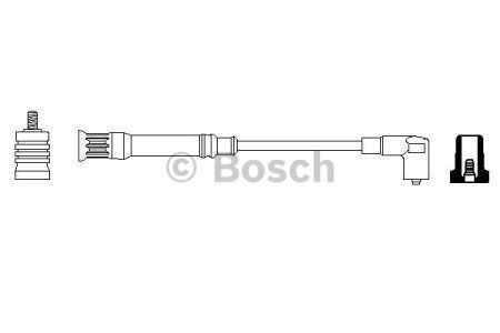 Cable de encendido, cilindro №5 0356912940 BOSCH
