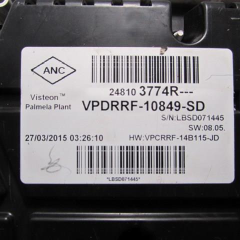 Приборная доска (щиток приборов) Renault (RVI) 248103774R цена, от  USD